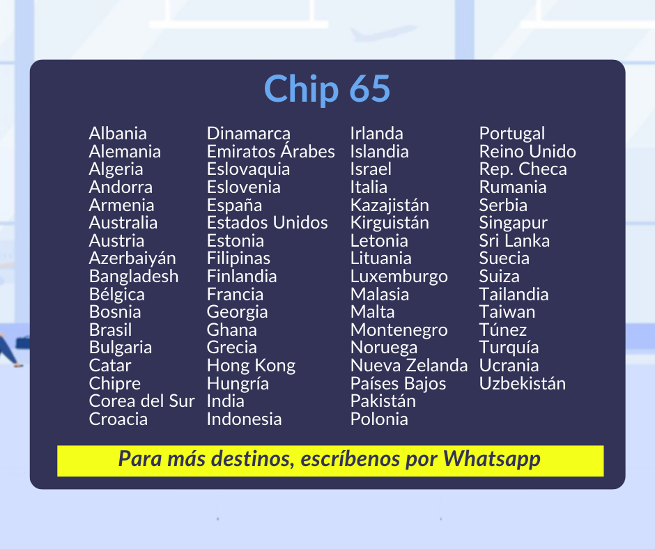 Chip internacional
