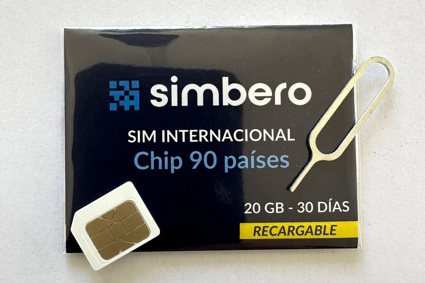 Chip internacional Simbero