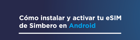 Guía de instalación para Android